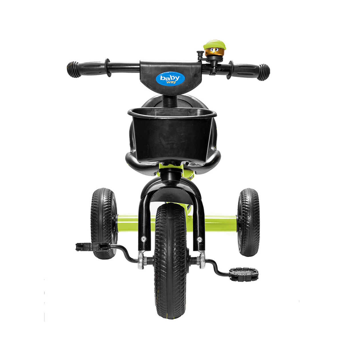 Triciclo Musica Y Luces Baby Way Verde