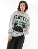 Polerón hoodie Con Estampado Mujer Icono