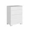 Cómoda Vekkahome Maia 4 Cajones Blanco