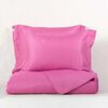 Cubrecama Mashini 2 Plazas Liso Fucsia