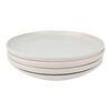 Set 4 Platos Base Doral Porto Servo Blanco