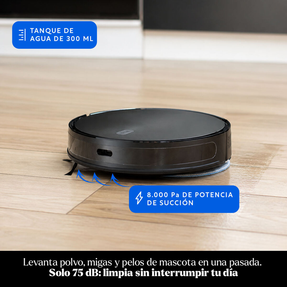 Aspiradora Inal&aacute;mbrica Easyways Smartclean Lite