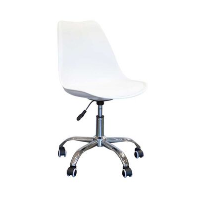 Silla de Escritorio Arthome Shanghai Blanca