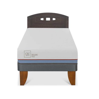 Imagen 1 del producto Cama Europea CIC 1,5 Plazas Excellence Plus + Respaldo Gales