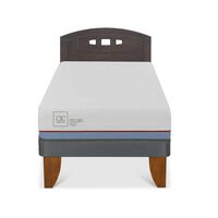 Cama Europea CIC 1,5 Plazas Excellence Plus + Respaldo Gales