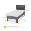 Cama Europea CIC 1,5 Plazas Excellence Plus + Respaldo Dublin