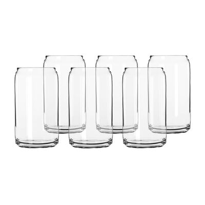 Set 6 Vasos Borosilicato Simplit Transparente 550 ml