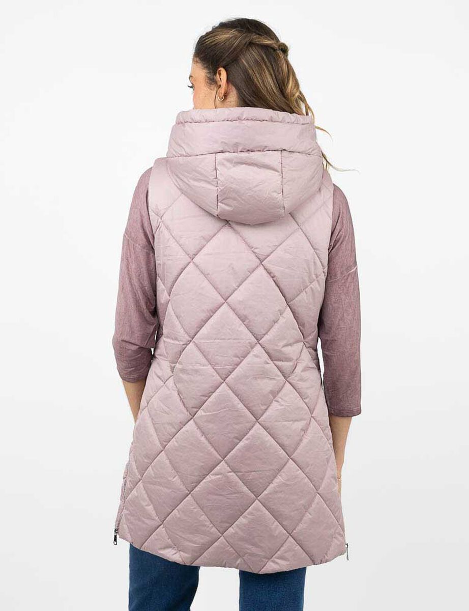 Parka Larga Sin Mangas Mujer Alma