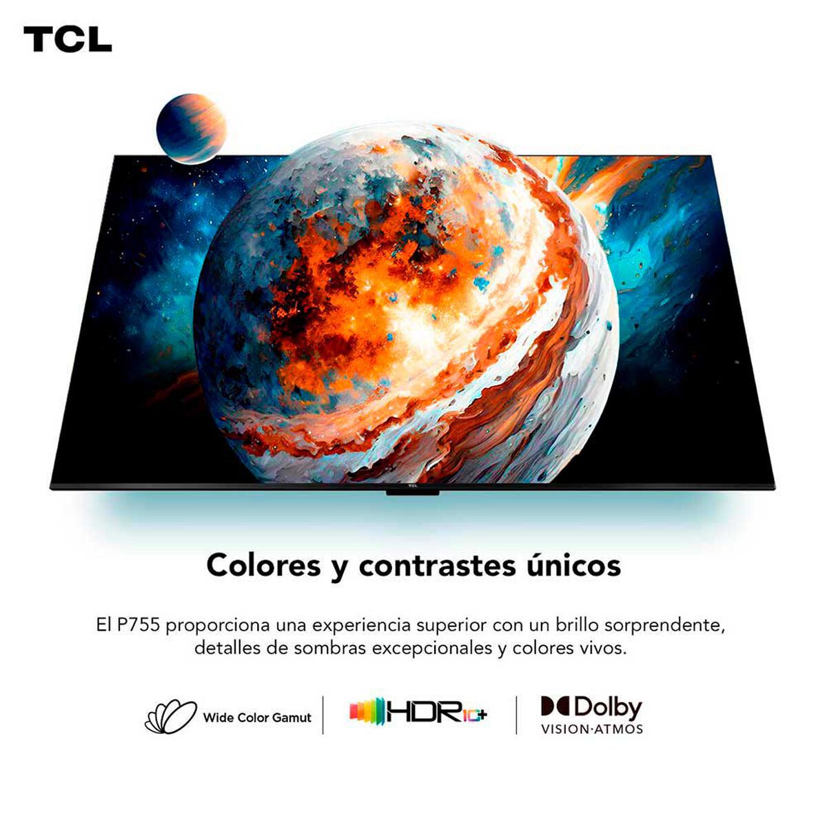 LED 65" TCL P755 Smart TV 4K UHD