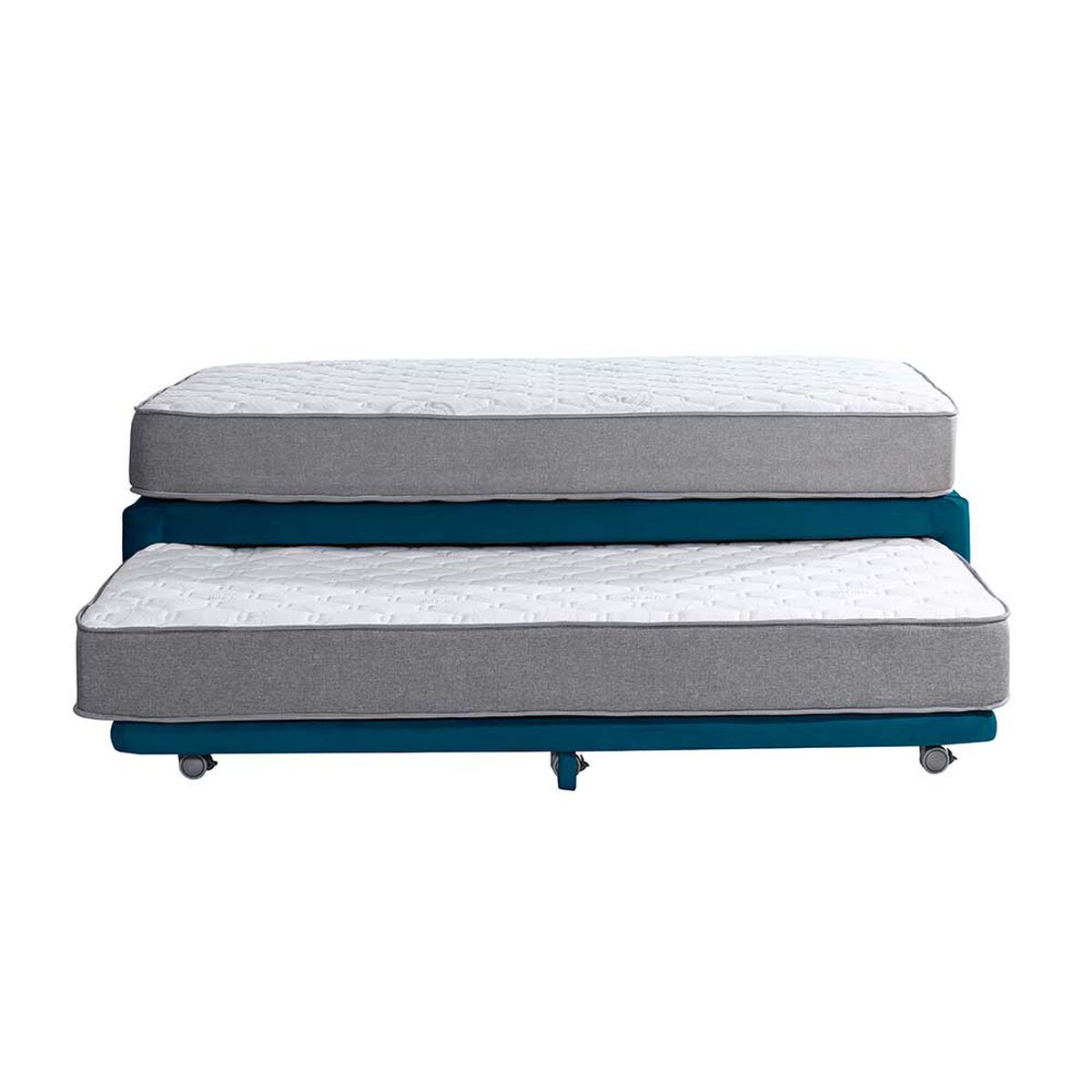 Cama Nido Latam Home 1,5 Plazas Zen Best Tela Azul