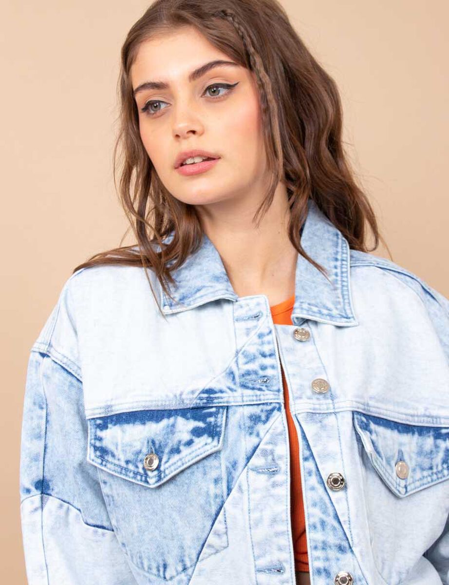 Chaqueta de Mezclilla Mujer Icono Abc