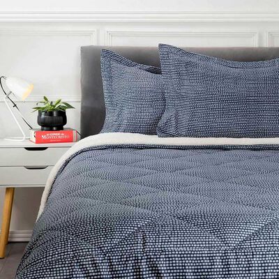 Plum&oacute;n Estampado Sherpa Casanova 1.5.Plazas