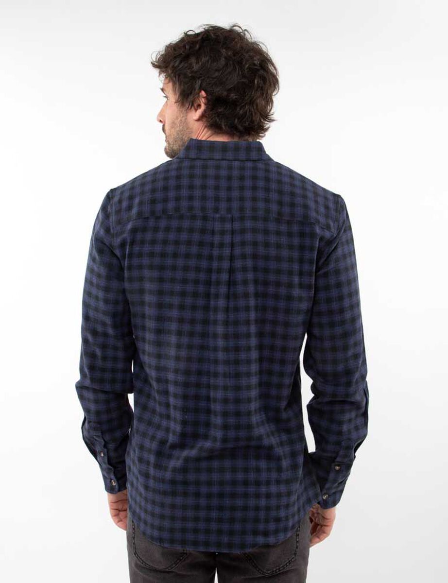 Camisa Tartán Manga Larga Hombre Portman Club