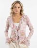 Blusa Rulote Manga Larga Mujer Icono