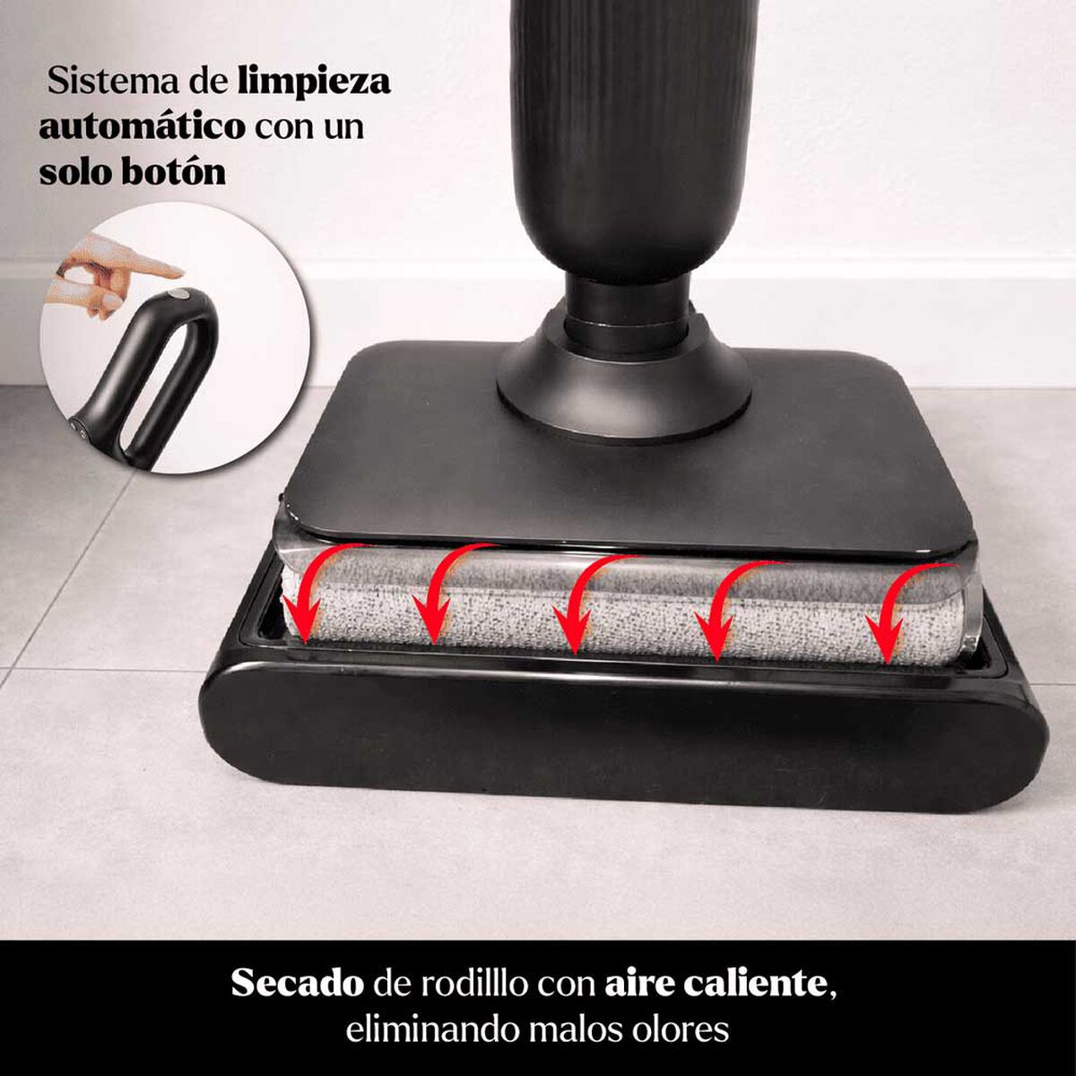 Aspiradora Inal&aacute;mbrica Easyways HydroSweep 0,6 lts.