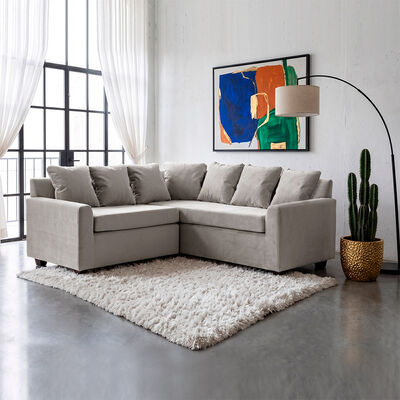 LATAM HOME Seccional Latam Home Lucca 3 Cuerpos Gris