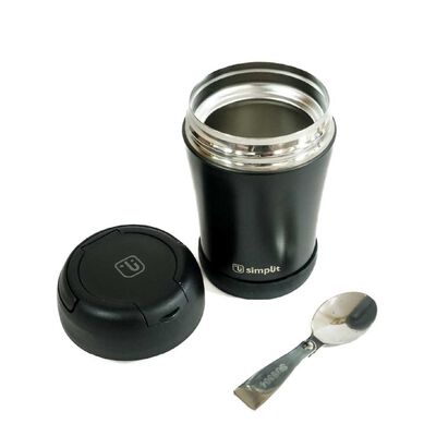 Termo de Comida Simplit 400 ML Negro