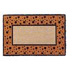 Limpiapi&eacute;s Idetex Coco Stone 40 x 60 cm Caf&eacute;