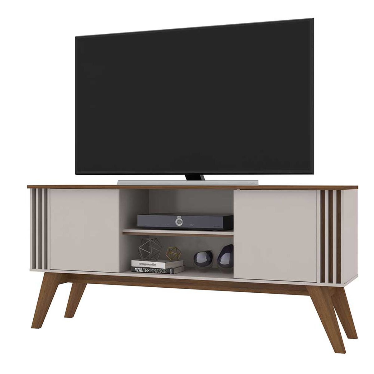 Rack TV Exit Vitta Beige Matte Hasta 65"