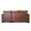 Seccional Derecho Muebles MPR Denver 4 Cuerpos Caf&eacute;