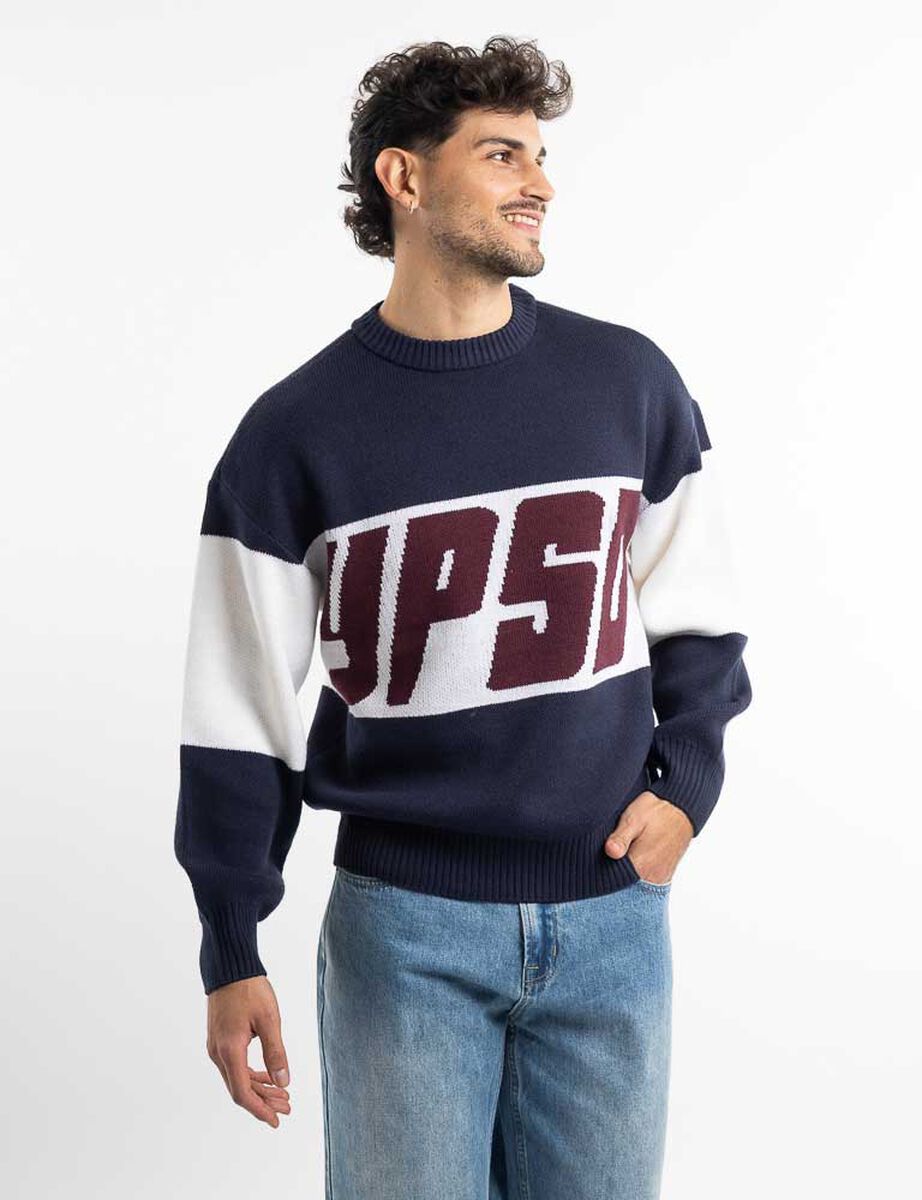 Sweater Coleccion Studio Boxy Fit Hombre Icono