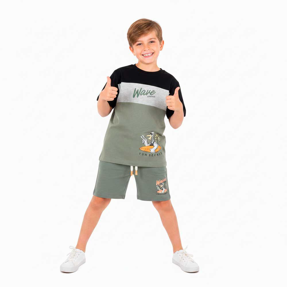 Polera Manga Corta Niño Chess