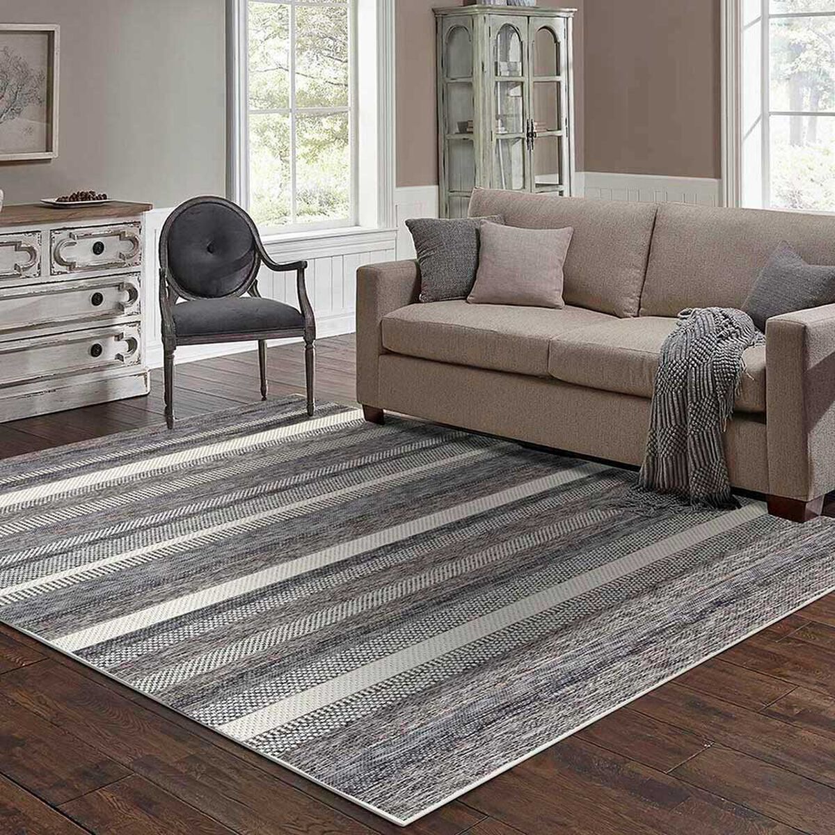 Alfombra Idetex Natural Gris 240 x 340 cm