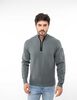 Sweater Medio Cierre Slim Hombre Zibel