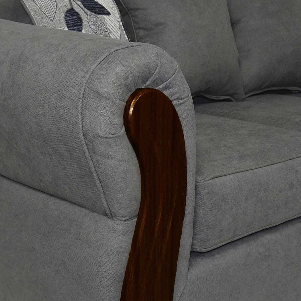 Juego de Living Elegant Detail Bartolucci Sofá 3 Cuerpos + Dos Sillones 1 Cuerpo Rojo