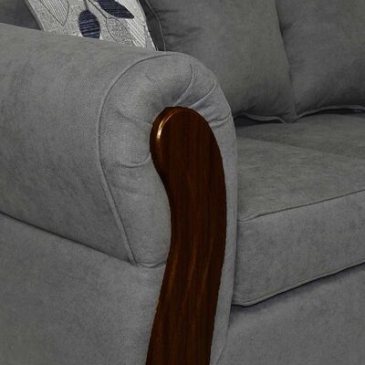 Imagen 2 del producto Juego de Living Elegant Detail Bartolucci Sofá 3 Cuerpos + Dos Sillones 1 Cuerpo Rojo