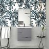 Vanitorio + Lavamanos Vekkahome Orquídea Gris