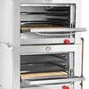 Horno Semi Industrial Ticgas 2 Cámaras Inox 65x65 Gas Natural