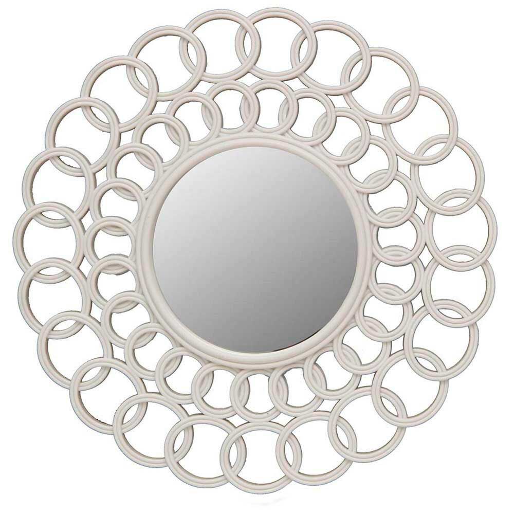 Espejo Plástico Vgo Circular 35 cm Blanco