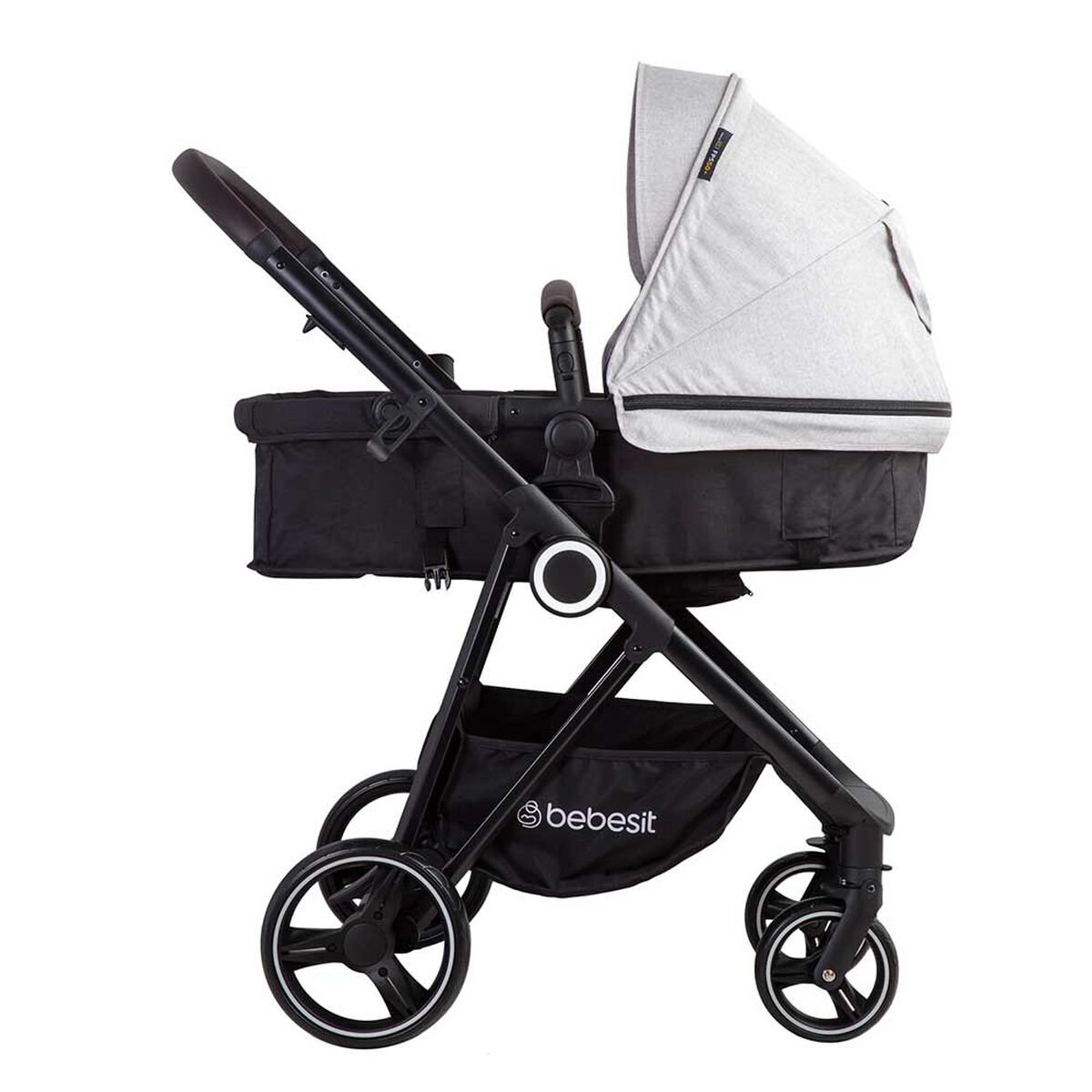Coche Travel System Cosmos Gris Bebesit