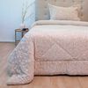 Cubrecama Doral 1,5 Plazas Beige Senses