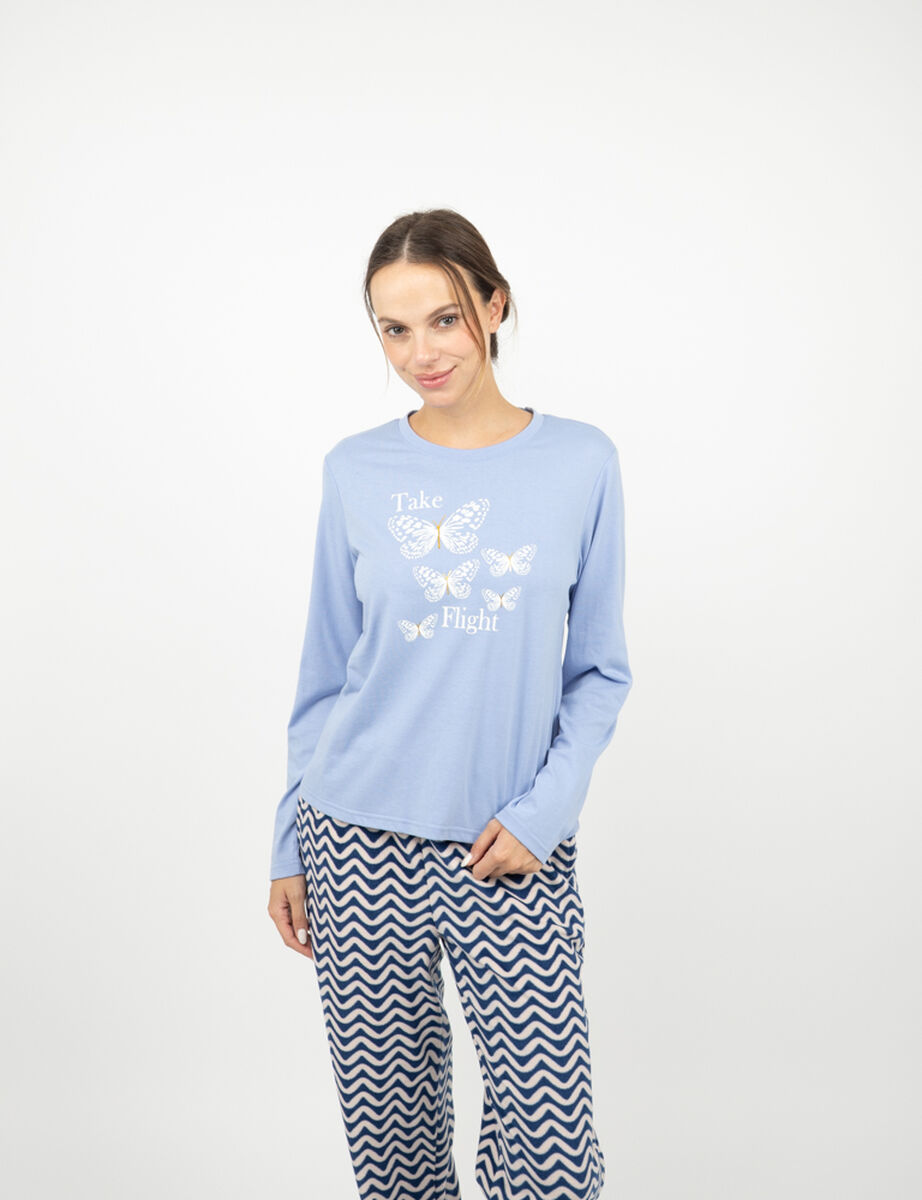 Polera de Pijama Mujer Portman Club