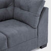 Sof&aacute; Muebles MPR Edimburgo 3 Cuerpos Gris Oscuro