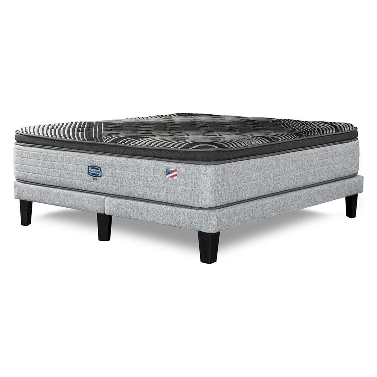 Cama Europea Simmons King Sky
