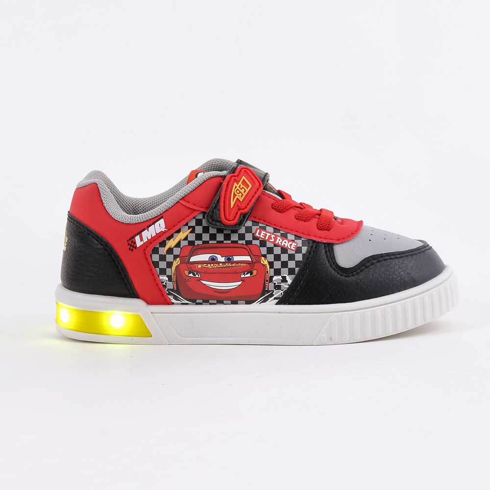 Zapatilla Con Luces Personaje Niño Cars
