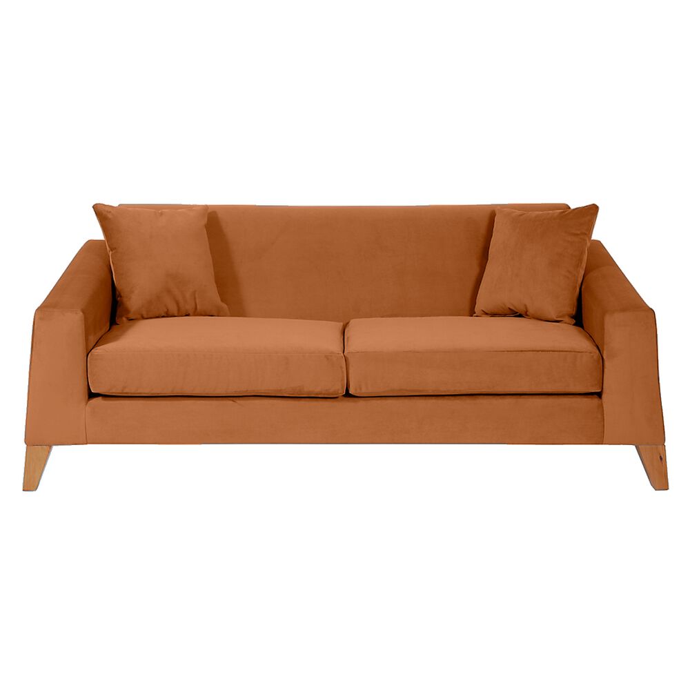 Sofá Barra Design Finland 3 Cuerpos Canela
