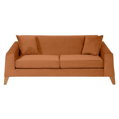 Sofá Barra Design Finland 3 Cuerpos Canela