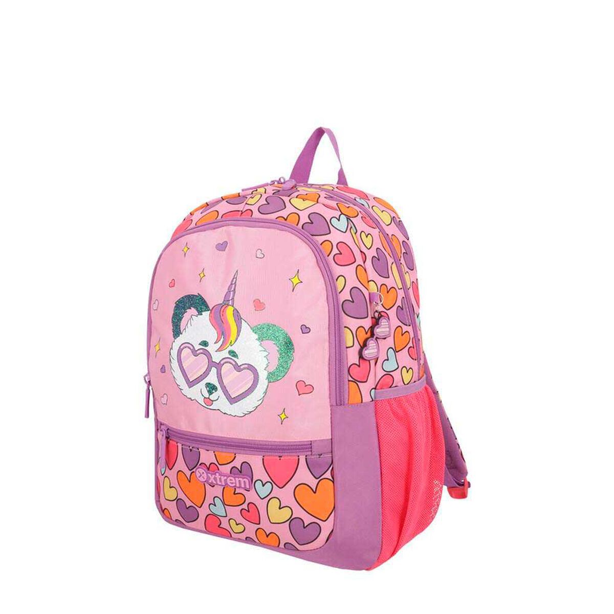 Mochila Xtrem Logan 5XT Panda Rosado