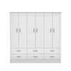 Clóset CIC Maipo Blanco 6 Puertas 6 Cajones
