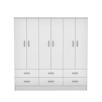 Clóset CIC Maipo Blanco 6 Puertas 6 Cajones