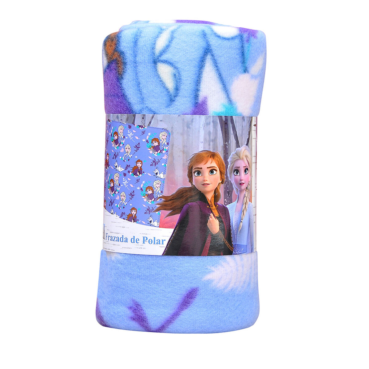 Frazada Polar Disney Frozen viento 115 x 130 cm
