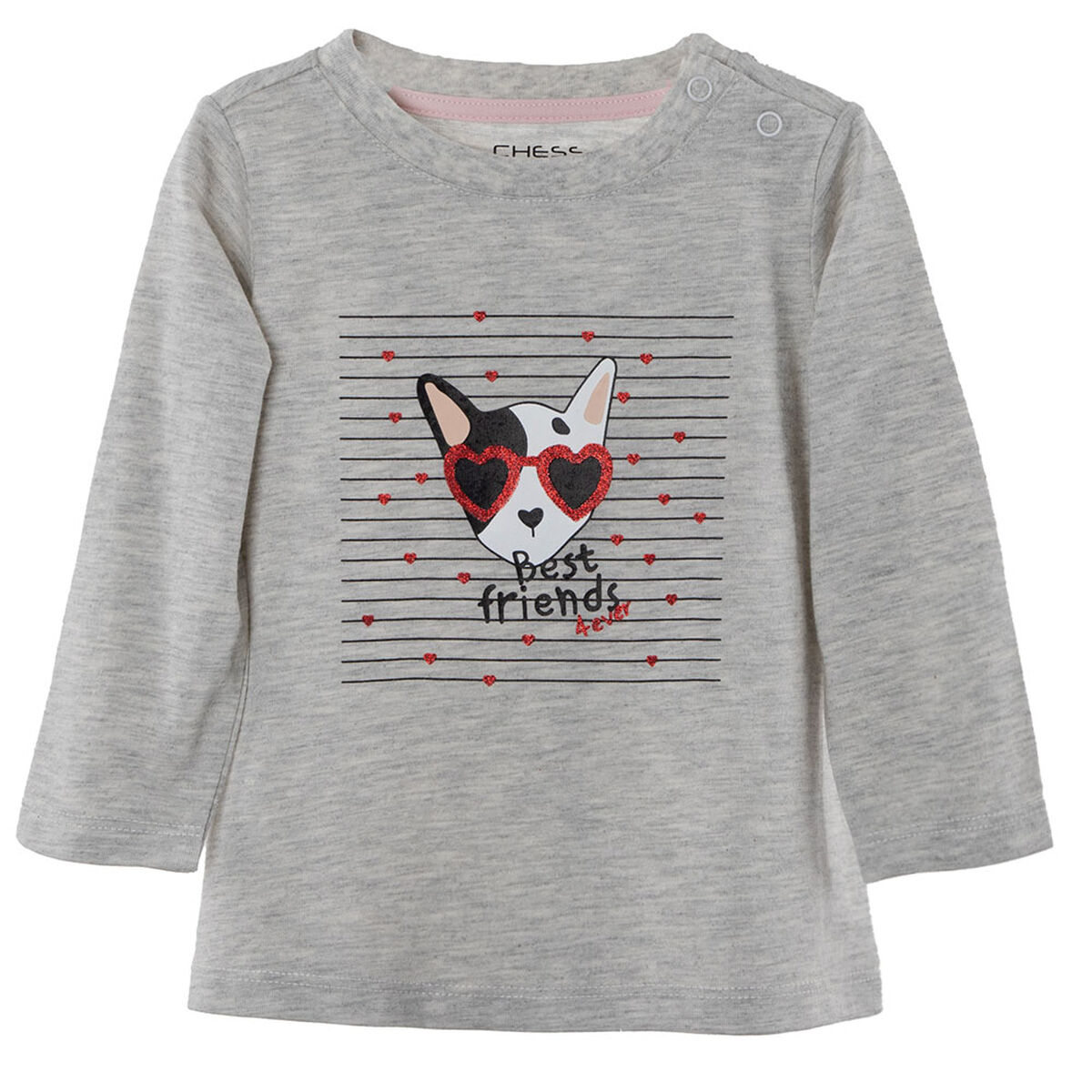 Polera Manga Larga Chess Baby