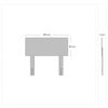 Cama Europea Celta 1,5 Plazas Atlantis Black + Respaldo + Velador Castilla