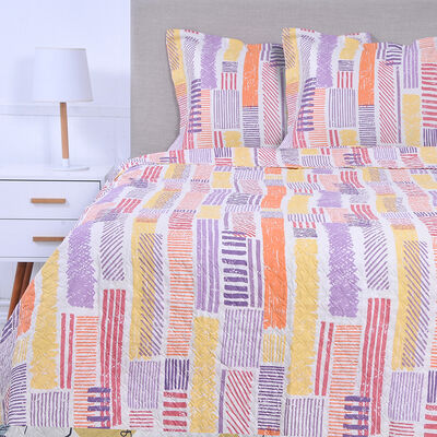 Quilt Mashini 2 Plazas Estampado Safari