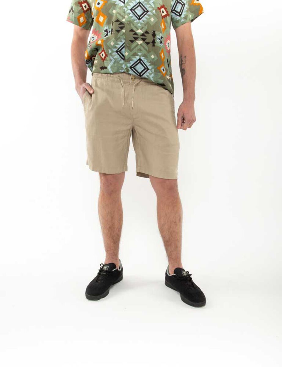 Bermuda Lino Mediterraneo Hombre Fiorucci