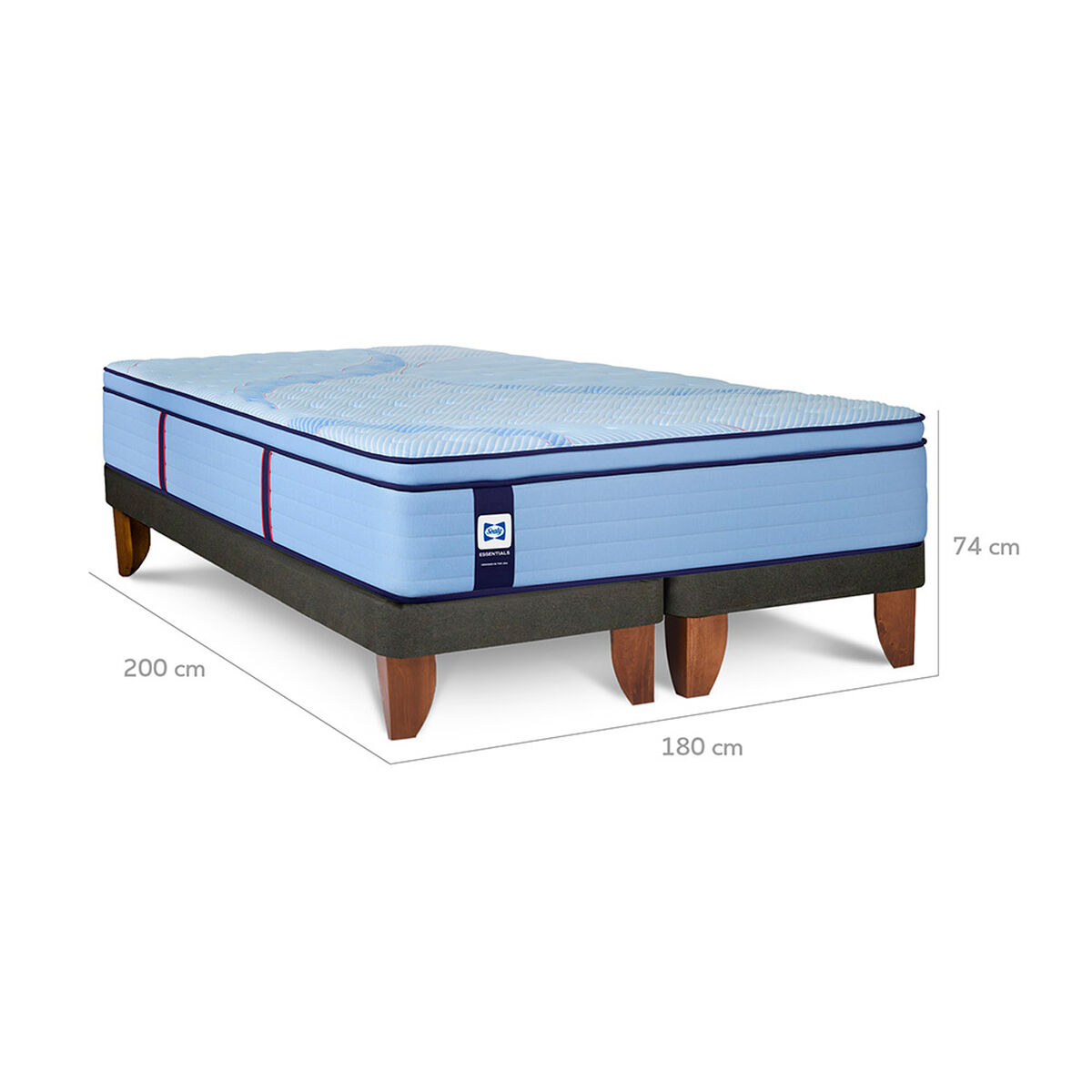 Cama Europea Sealy King Sealy Essential